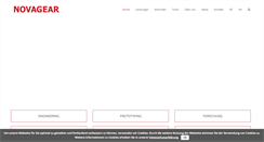 Desktop Screenshot of novagear.ch
