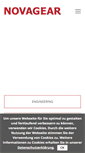 Mobile Screenshot of novagear.ch